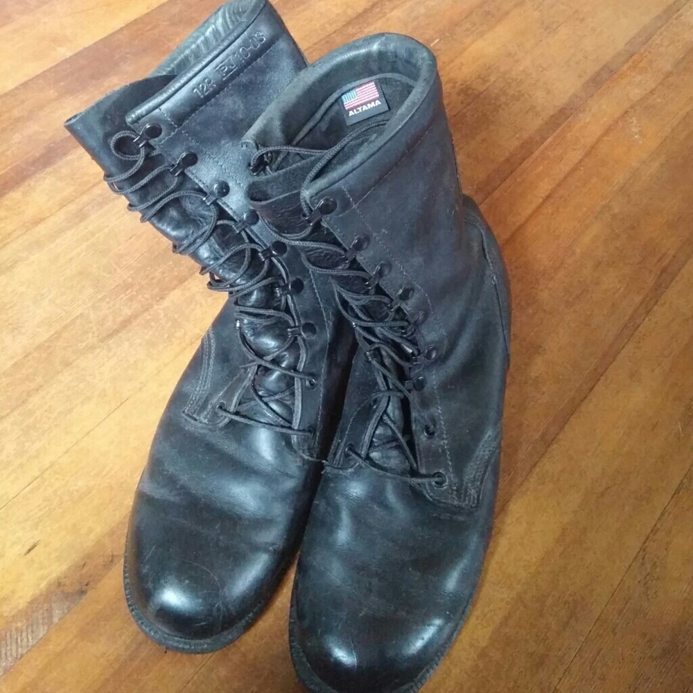 Altama Leather combat boots